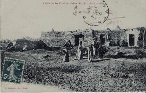 ALGERIE - HABITATIONS DES MENDIANTS DE KENADSA(EXT. SUD ORANAIS)