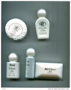 Algérie Gel douche Shampooing Savon Hôtels Cirta (Constantine) et El-Djazair (El Harrach/Alger)