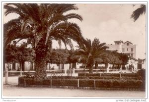 CARTE PHOTO HUSSEIN-DEY -CASERNE LEMERCIER - SALLE ET ALLEE D'HONNEUR