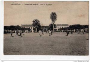hussein dey caserne le mercier cour du quartier