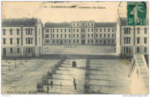 ALGERIE  - HUSSEIN DEY  - caserne du génie