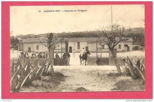 ALGERIE - HUSSEIN DEY - caserne du Polygone
