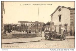 Algérie  HUSSEIN-DEY Entrée de la Caserne Lemercier