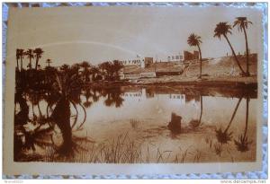 CPA ALGERIE HUSSEIN DEY 73. PAYSAGES DU SUD COL. ARTISTIQUE L'AFRIQUE R. PROUHO