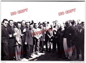 Photo Max Hussein Dey Alger Algériegrosse animation inauguration ? militaria excellent état