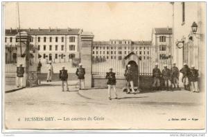 HUSSEIN-DEY....CASERNES DU GENIE