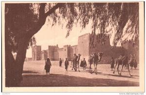 UN JOLI COIN DU SUD TUNISIEN R. PROUHO HUSSEIN DEY MEDAILLE D'OR GRENOBLE 1925