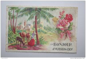 Algérie  Un Bonjour d'Hussein Dey