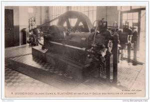 Hussein-Dey (Alger), usine A. Blachère et ses fils, salle des moteurs et dynamos, J. Geiser, n° 3, Algérie
