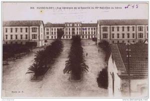 19?? -  HUSSEIN DEY- Caserne Lemercier - 32ème Bataillon du Génie 4, 5 et 6ème Compagnies - Animation - RARE et SUPERBE