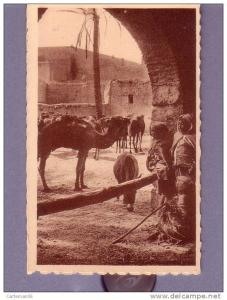 Algérie - Bou Saada - Dans un fondouk - Editeur R. Prouho - Hussein Dey