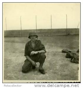 Algerie Hussein-Dey portrait de militaire