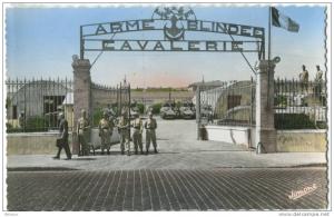 Algérie Hussein Dey Ecole de Cavalerie Arme Blindée