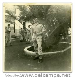 Militaire français Hussein-Dey (Algérie)