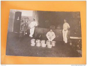 carte photo A PRIORI Cuisiniers du 26/5 et S C  la cuisine Besse   à Hussein Dey  Algérie