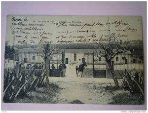 HUSSEIN-DEY    Caserne du POLYGONE  -  Carte animée