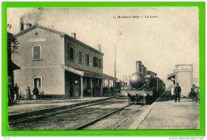 HUSSEIN-DEY - La Gare  ( Train Gros plan  - animation)
