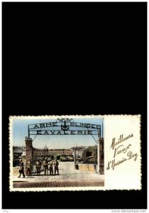 ALGERIE - HUSSEIN DEY - Meilleurs voeux - caserne