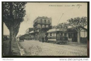 ALGERIE HUSSEIN DEY /       Nouvel-Ambert - La gare        /