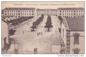 ALGERIE.HUSSEIN DEY.CASERNE LE MERCIER COOPERATIVE DU 19eme BATAILLON DE GENIE