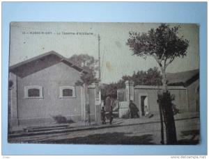 HUSSEIN-DEY    La Caserne d'Artillerie  1922