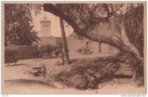 CPA COLLECTION PROUHO HUSSEIN DEY.MOSQUEE DANS LE SUD.