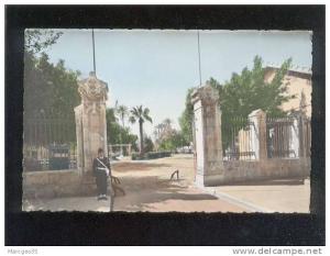 hussein dey alger école de police de la sûreté nationale en algérie entrée de l'école édit.? n° 3  belle cpsm