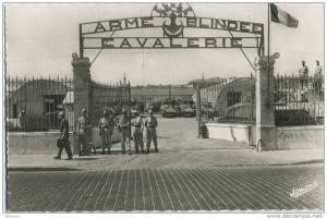 Algérie Hussein Dey Ecole de Cavalerie Arme Blindée Militariat Cpsm
