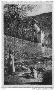 BOU SAADA -Dans l'Oued - collection artistique l'Afrique R. Prouho - Hussein Dey