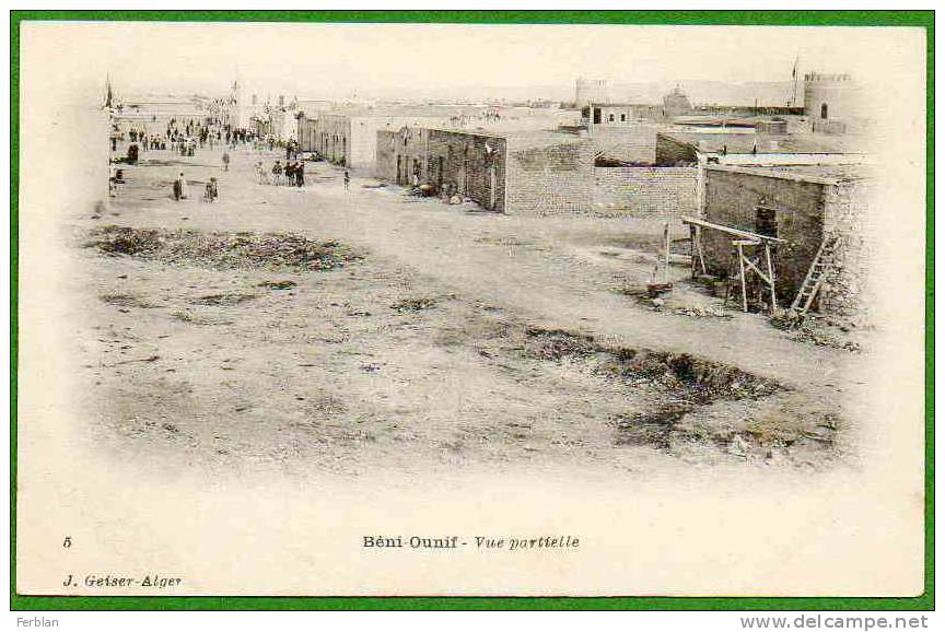 AFRIQUE. ALGERIE. BENI OUNIF. Vue d'Une Rue.