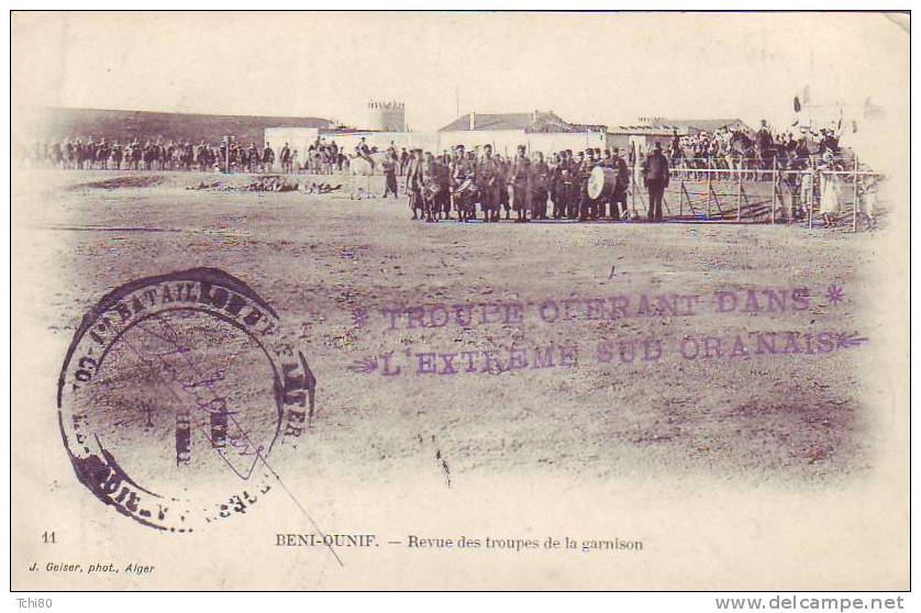 BENI-OUNIF_Revue des Troupes de la Garnison