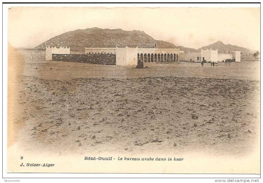 Béni-Ounif . Le Bureau Arabe dans le Ksar
