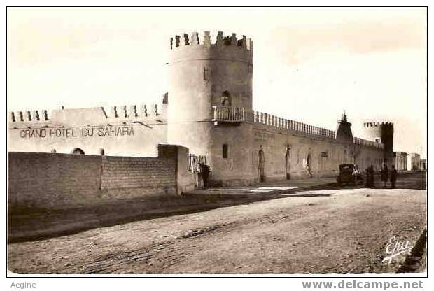 ALGERIE- ref no 384- beni ounif - grand hotel du sahara    - bon etat