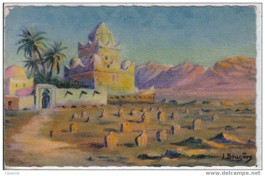 9, ORAN, Marabout à Béni-Ounif par Illustrateur J.Brugére