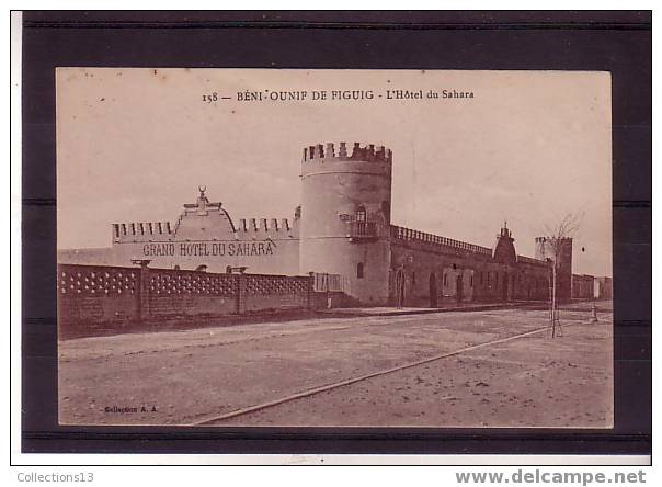 ALGERIE - Beni-Ounif de Figuig - l'hotel du sahara