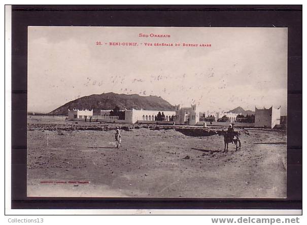 ALGERIE - Beni-Ounif - vue generale du bureau arabe