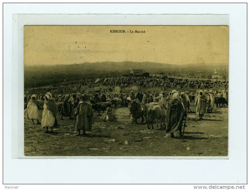 KHROUB  le marché