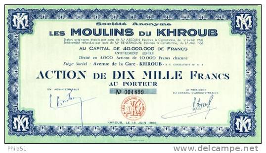 Moulins du Khroub (Algérie)