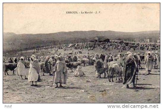 KHROUB - le marche    (19459)