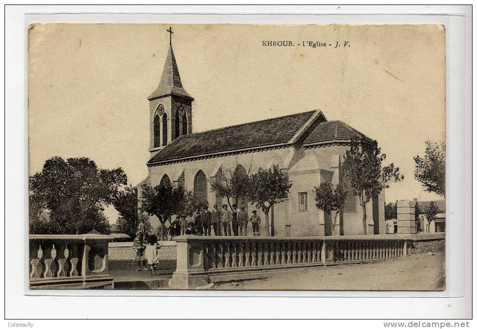 KHROUB algérie  l'eglise jv bien animée