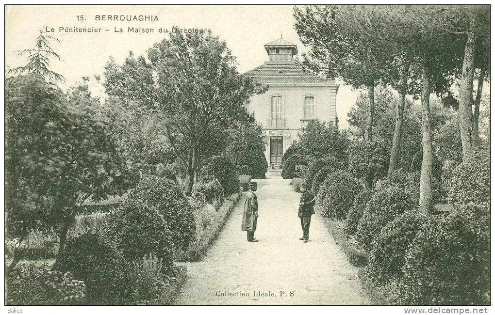 Thème Justice - Le Pénitencier de Berrouaghia - Maison du Directeur