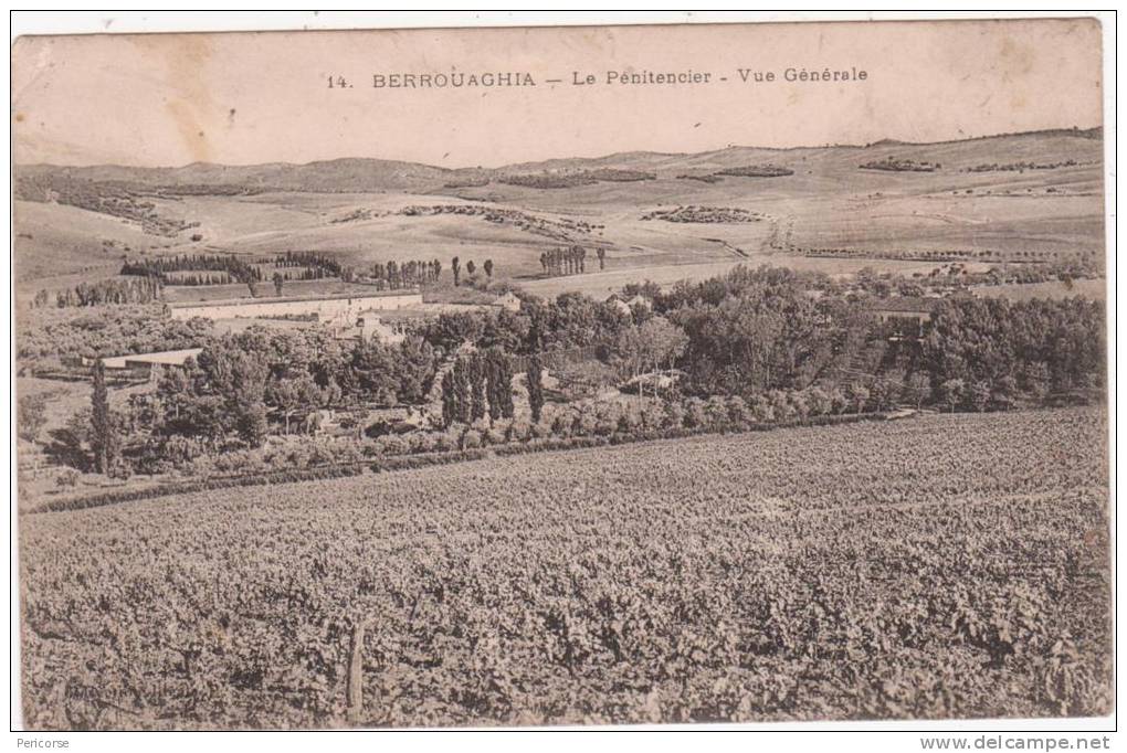berrouaghia - le penitencier-vue generale