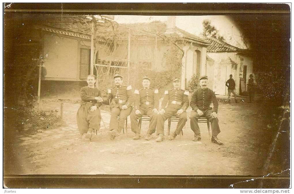 ALGERIE * BERROUAGHIA - Carte photo marquée au dos