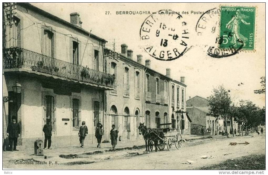 Algérie - Berrouaghia - Le Bureau de Poste