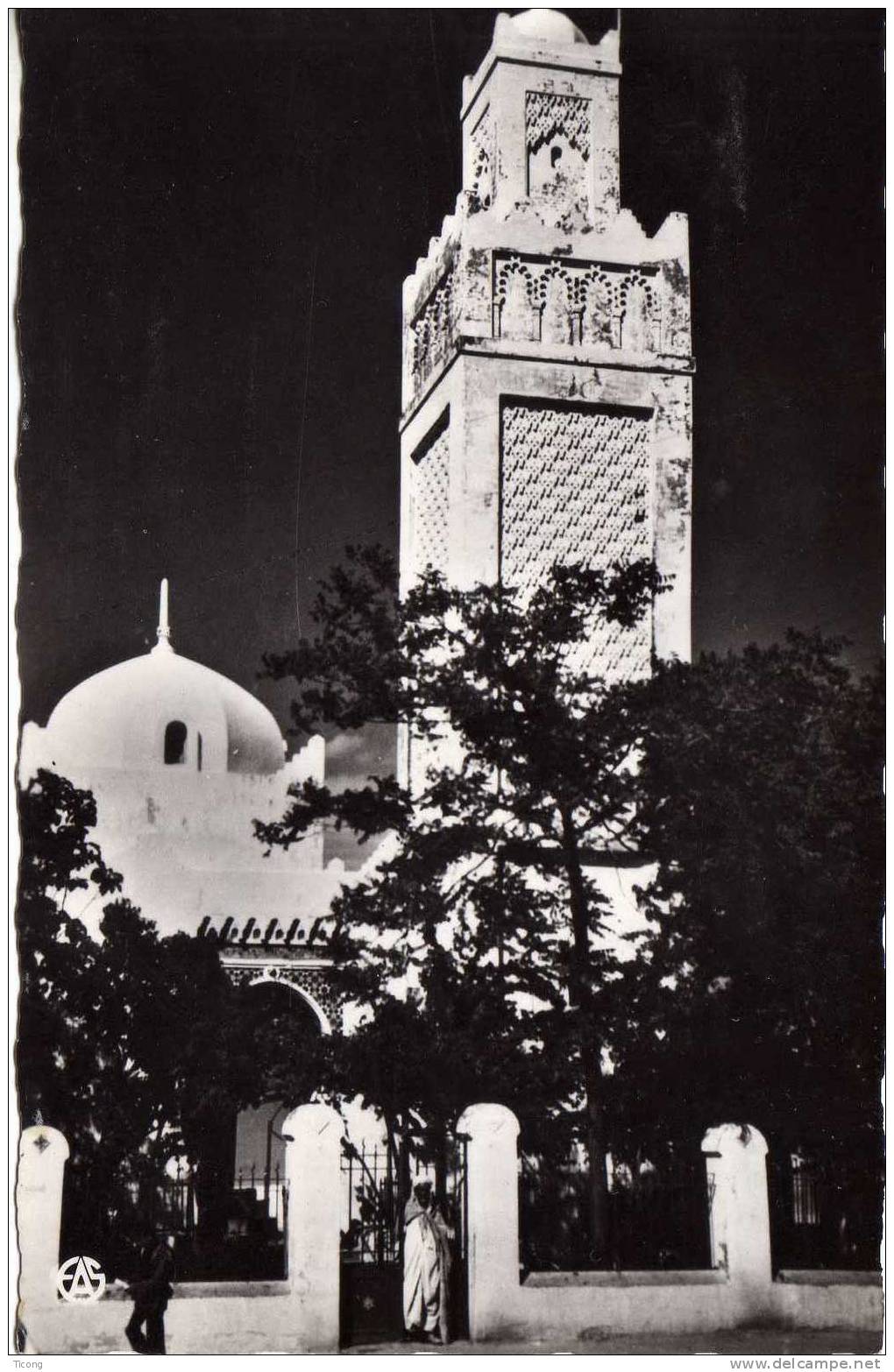 BERROUAGHIA ALGERIE - LA MOSQUEE - ED SIRECKY ORAN - carte semi moderne