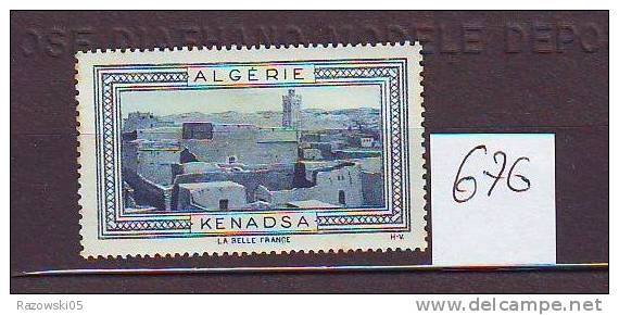 FRANCE. TIMBRE. VIGNETTE. COLONIE FRANCAISE. ..........ALGERIE. KENADSA