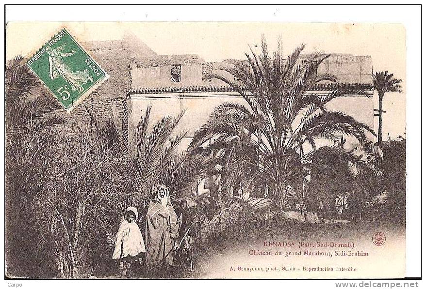 KENADSA - Chateau du grand Marabout, Sidi-Brahim.