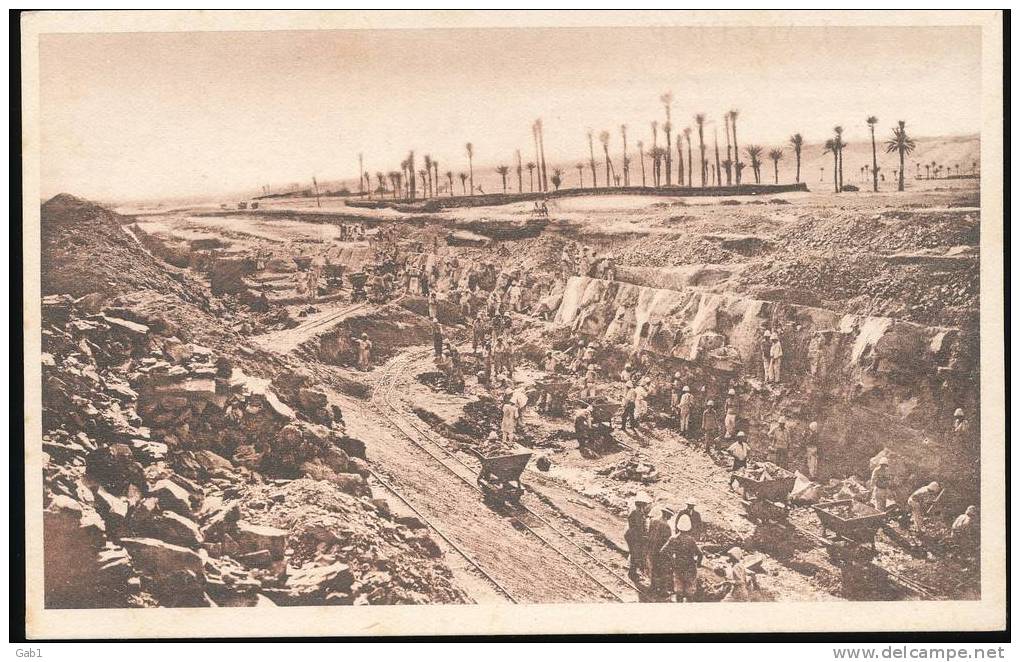 Kenadsa --- Houilliere --- Tranchee d´Exploitation