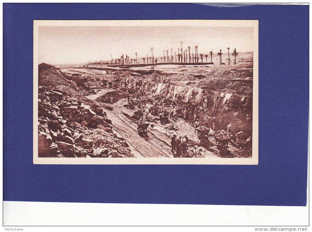 V 1268)   KENADSA  houilliere tranchée d exploitation  ( TTB etat)