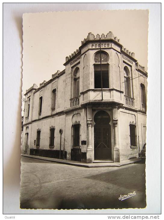 cpsm, carte photo, très belle vue, Hussein Dey, la poste